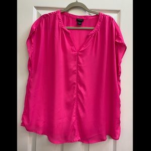 Torrid Bright Pink Blouse 0x